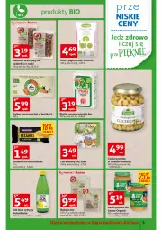 Gazetka promocyjna Auchan - przeNISKIE CENY Jedz zdrowo i czuj się pięknie Supermarkety - Gazetka - ważna od 16.03 do 16.03.2022 - strona 3 - produkty: Kasza jaglana, Makaron, Sok, Gerber, Bulion, Cytryny, Płatki owsiane, Lion, LANA, Sezam, Rurki, Vegeta, Kasza, Danie gotowe