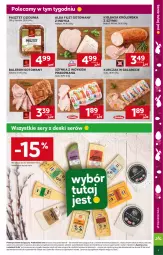 Gazetka promocyjna Stokrotka - Supermarket - Gazetka - ważna od 26.03 do 26.03.2024 - strona 9 - produkty: Kurczak, Pasztet, Szynka, Gala, Kiełbasa