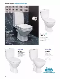 Gazetka promocyjna Castorama - Katalog Łazienki 2022 - Gazetka - ważna od 31.12 do 31.12.2022 - strona 176 - produkty: Kompakt WC, Rama, Deska wolnoopadająca, Astor
