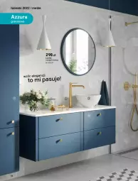 Gazetka promocyjna Castorama - Katalog Łazienki 2022 - Gazetka - ważna od 31.12 do 31.12.2022 - strona 52 - produkty: Kabina prysznicowa, Bateria umywalkowa, Sok, Por, Gra, Granat, Słupek, Szafka, Presto, Bateria, Umywalka, Lustro, Meble