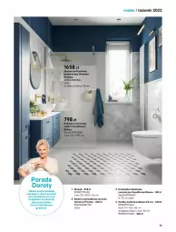 Gazetka promocyjna Castorama - Katalog Łazienki 2022 - Gazetka - ważna od 31.12 do 31.12.2022 - strona 53 - produkty: Kabina prysznicowa, Bateria umywalkowa, Sok, Por, Gra, Granat, Słupek, Szafka, Presto, Bateria, Umywalka, Lustro, Meble