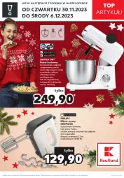 Gazetka promocyjna Kaufland - Zapowiedź oferty - Gazetka - ważna od 29.11 do 29.11.2023 - strona 1 - produkty: Top, Ser, Philips, Trzepaczka, Mikser, Robot, Mikser ręczny, Miska