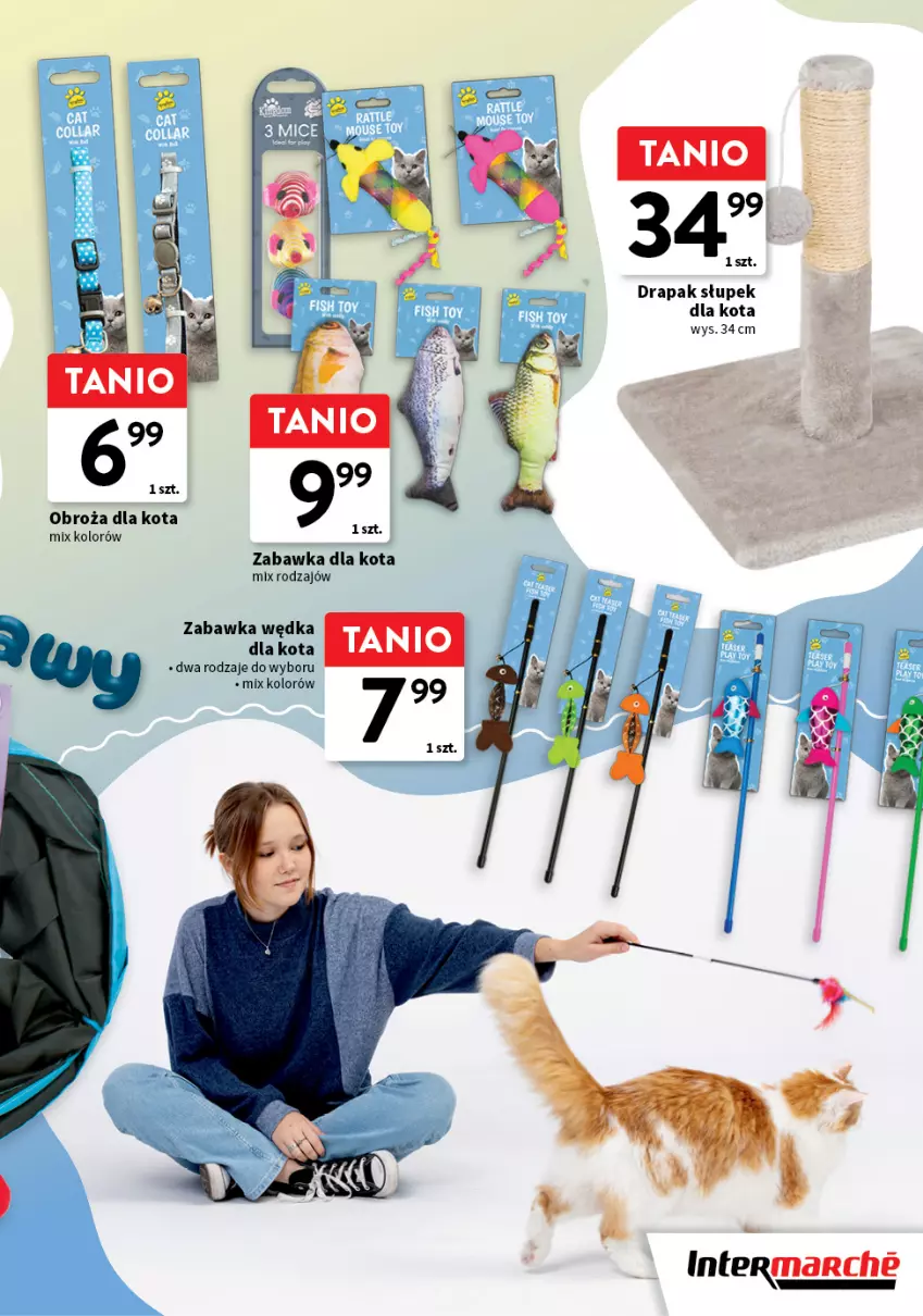 Gazetka promocyjna Intermarche - Z miłości do pupila - ważna 17.06 do 02.07.2025 - strona 11 - produkty: Drapak, Słupek, Zabawka