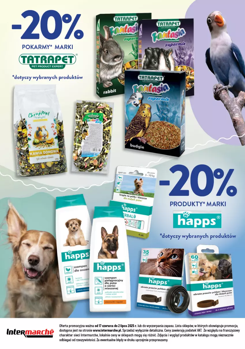 Gazetka promocyjna Intermarche - Z miłości do pupila - ważna 17.06 do 02.07.2025 - strona 12 - produkty: Szampon, Tatra