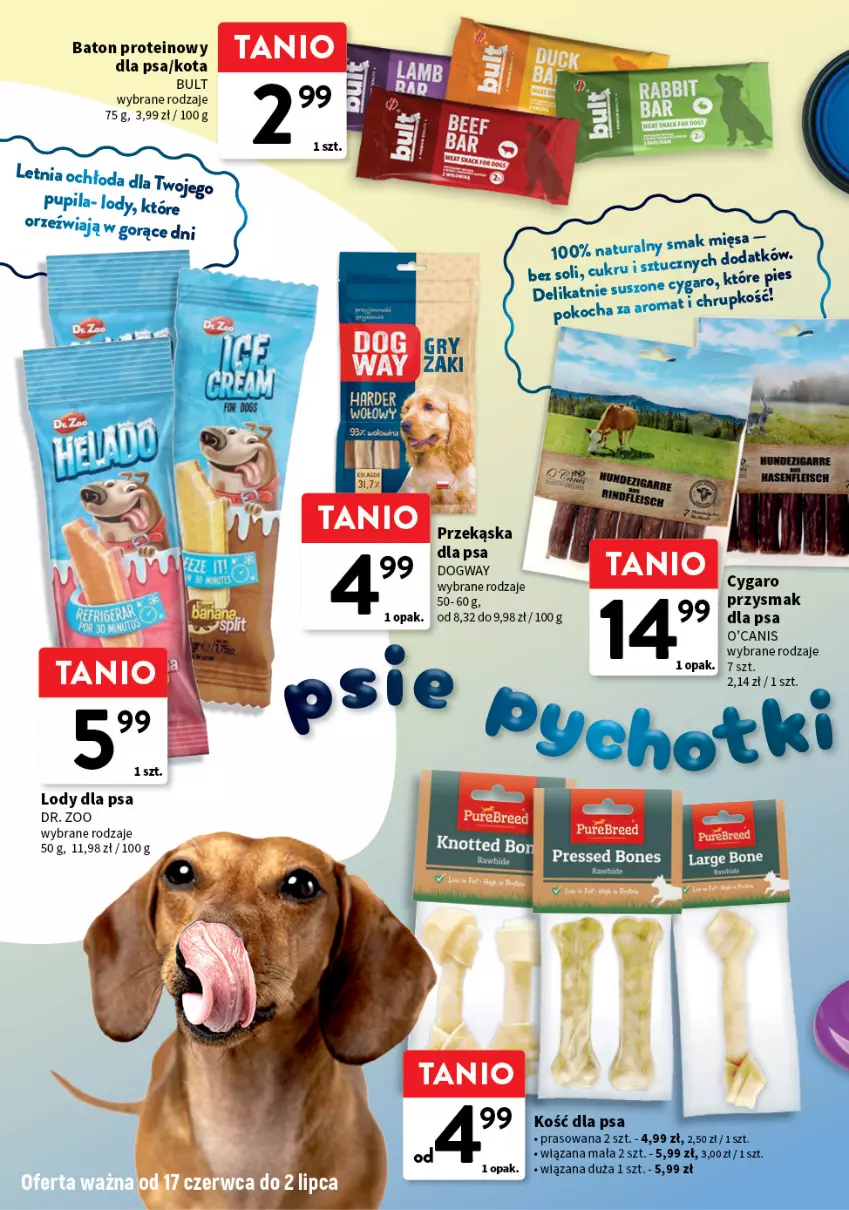 Gazetka promocyjna Intermarche - Z miłości do pupila - ważna 17.06 do 02.07.2025 - strona 4 - produkty: Baton, Koc, Lody