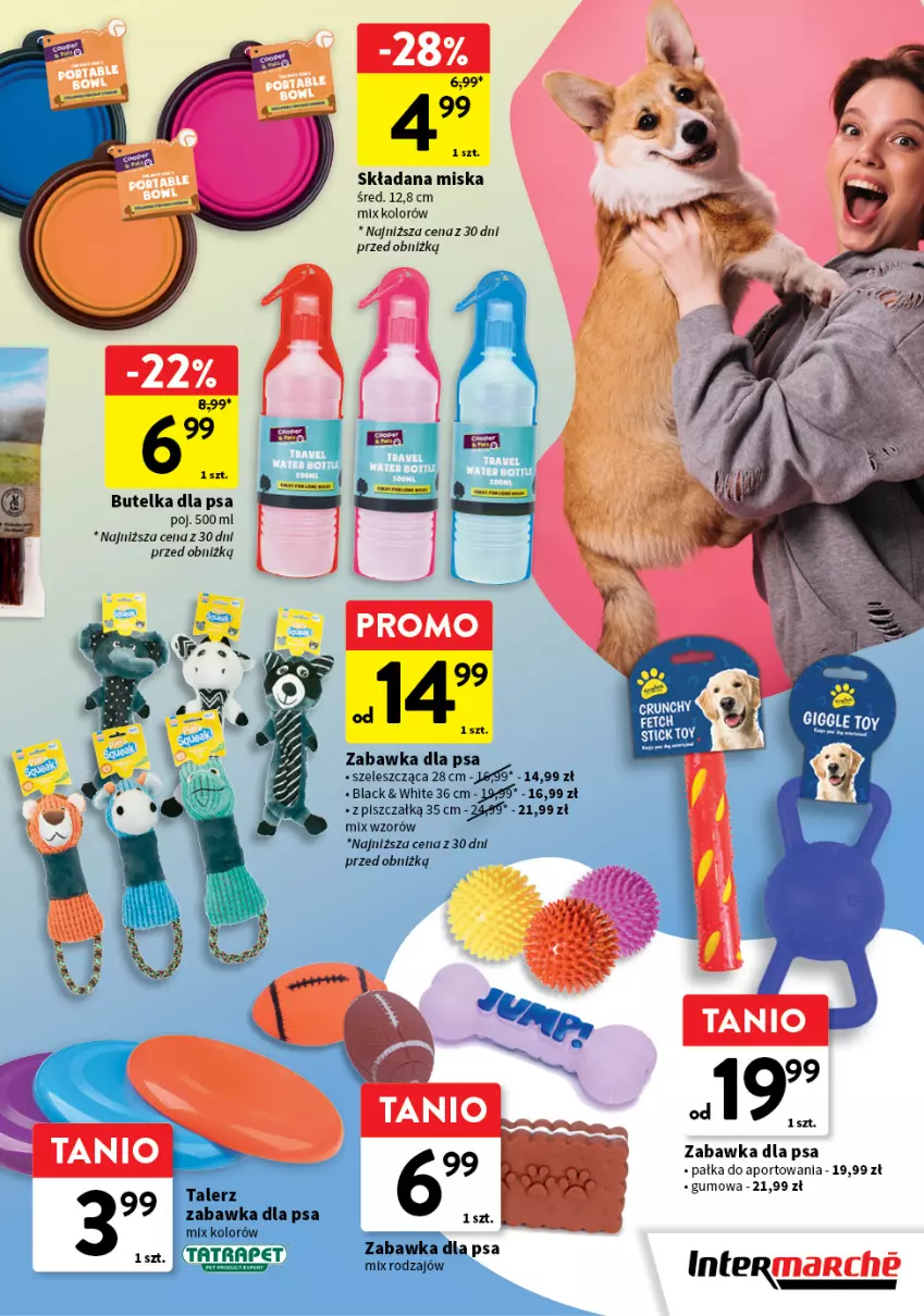 Gazetka promocyjna Intermarche - Z miłości do pupila - ważna 17.06 do 02.07.2025 - strona 5 - produkty: Lack, Miska, Por, Talerz, Tatra, Zabawka