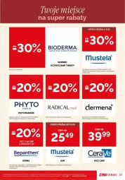 Gazetka promocyjna Ziko - Gazetka Ziko Dermo - Gazetka - ważna od 09.09 do 09.09.2026 - strona 15 - produkty: Top, Mus, Gra, Inka, Bioderma, Cold Cream, Phyto, Dermena, Mustela, Bepanthen, Fa