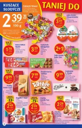 Gazetka promocyjna Delikatesy Centrum - Gazetka DC38 - Gazetka - ważna od 05.10 do 05.10.2022 - strona 22 - produkty: Ciastka, Schogetten, Praliny, Lindor, Kawa, 7 Days, Rogal, Czekolada, Toffifee, Isana, Baton, E. Wedel, Kakao, Kinder, Psi Patrol, Lindt, Kokos, Fa