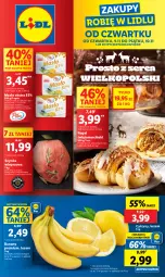 Gazetka promocyjna Lidl - GAZETKA - Gazetka - ważna od 10.11 do 10.11.2023 - strona 1 - produkty: Banany, Gra, Szynka wieprzowa, Cytryny, Szynka, Rogal, Masło, Olej