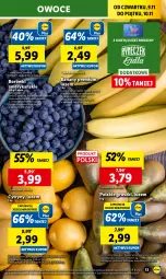 Gazetka promocyjna Lidl - GAZETKA - Gazetka - ważna od 10.11 do 10.11.2023 - strona 29 - produkty: Banany, Ser, Gra, Cytryny, Gruszki, Owoce, Chleb, Olej