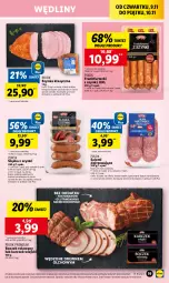 Gazetka promocyjna Lidl - GAZETKA - Gazetka - ważna od 10.11 do 10.11.2023 - strona 35 - produkty: Gra, Salami, Szynka, PIKOK, Boczek, Frankfurterki, Olej
