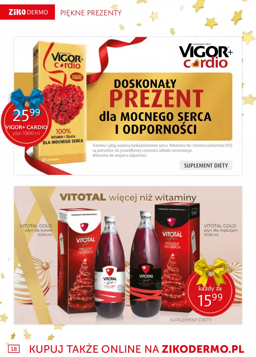 Gazetka promocyjna Ziko - 12-30 LISTOPADA - ważna 12.11 do 30.11.2021 - strona 18 - produkty: Suplement diety