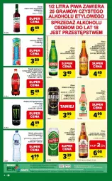 Gazetka promocyjna Carrefour - Gazetka Express - Gazetka - ważna od 01.06 do 01.06.2026 - strona 4 - produkty: Piwo, Nałęczowianka, Por, Coca-Cola, Warka, Perła, Napój gazowany, Tymbark, Syrop, Fanta, Woda mineralna, Owoce, Woda, Sprite, Napój, Herbapol, Fa