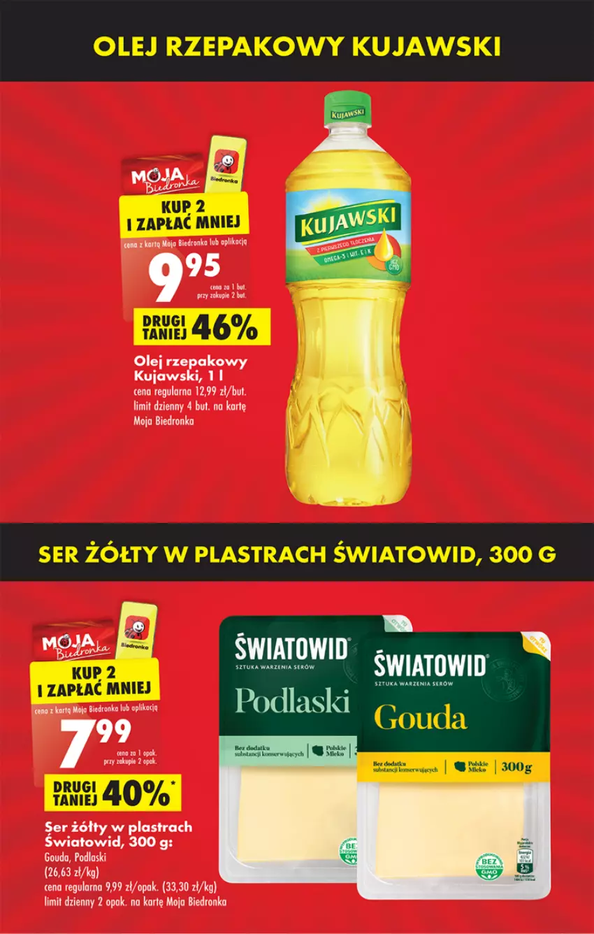 Gazetka promocyjna Biedronka - Gazetka - Biedronka.pl - ważna 19.12 do 24.12.2022 - strona 31 - produkty: Olej, Olej rzepakowy, Ser