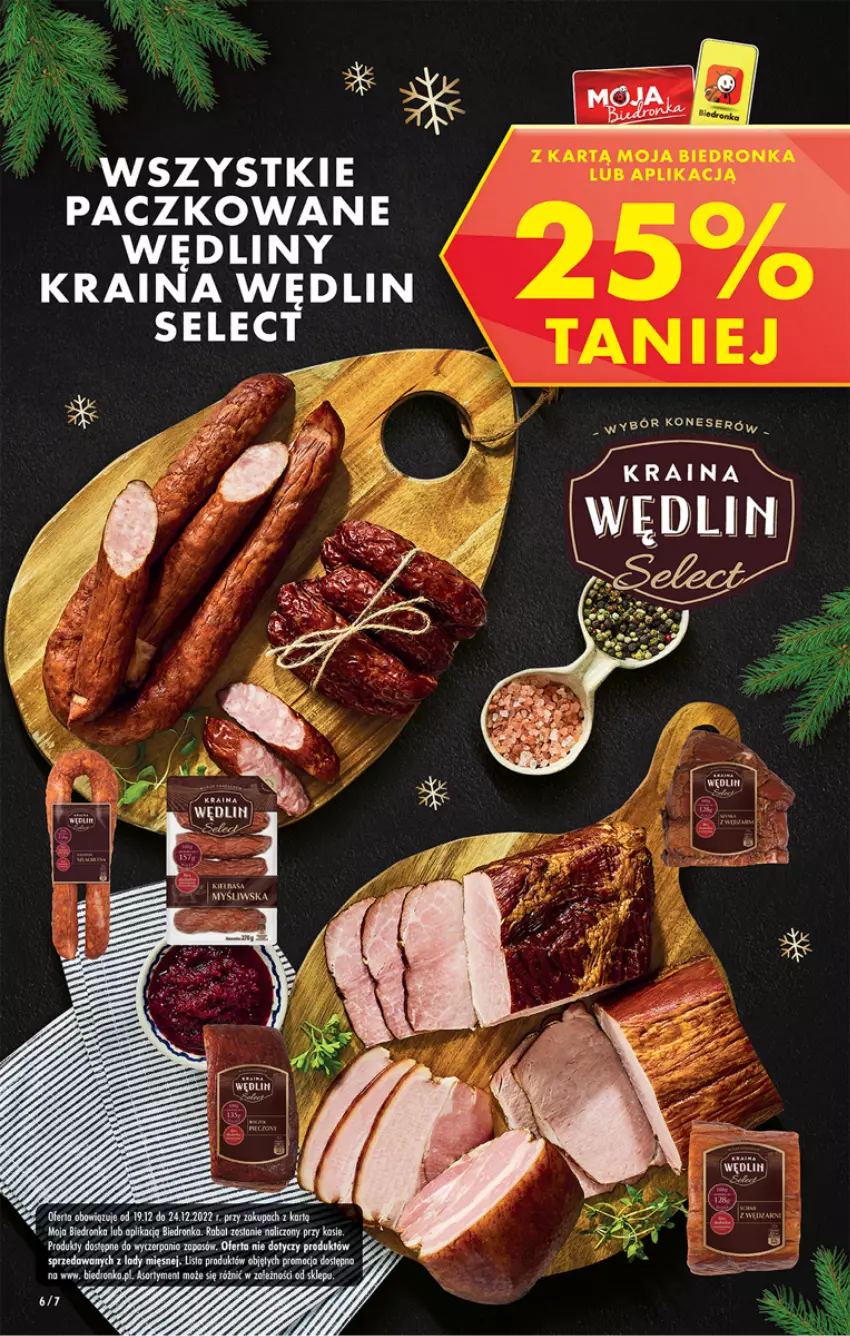 Gazetka promocyjna Biedronka - Gazetka - Biedronka.pl - ważna 19.12 do 24.12.2022 - strona 6 - produkty: HP, Ser