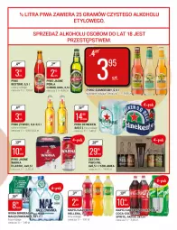 Gazetka promocyjna Bi1 - Soczyste okazje - Gazetka - ważna od 16.08 do 16.08.2022 - strona 11 - produkty: Piwo, Nałęczowianka, Somersby, Heineken, Warka, Perła, Hellena, Piwo jasne, Napój gazowany, Fanta, Szklanka, Woda mineralna, Woda, Sprite, Napój, LG, Fa