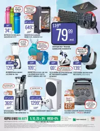 Gazetka promocyjna Bi1 - Soczyste okazje - Gazetka - ważna od 16.08 do 16.08.2022 - strona 18 - produkty: Xbox, Zegarek, Konsola, Sok, Ser, Por, Gra, Acer, Blender, Słuchawki, Głośnik, Sony, Aquaphor, Smartwatch, Słuchawki bezprzewodowe, Głośnik bluetooth, Sport, Wyciskarka, Zegar, Manta, Smartfon, LG
