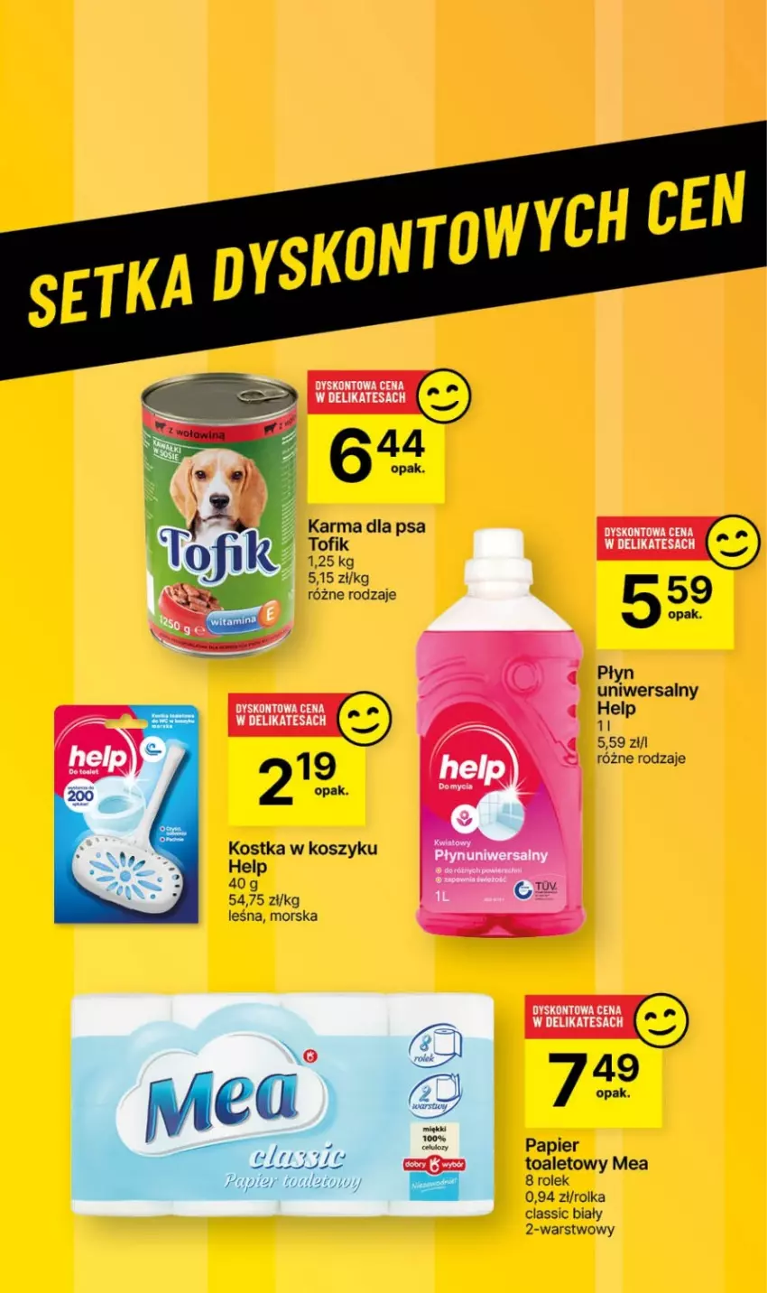 Gazetka promocyjna Delikatesy Centrum - Dyskontowe ceny w Delikatesach Centrum - ważna 01.02 do 07.02.2024 - strona 46 - produkty: Kosz, Papier, Papier toaletowy