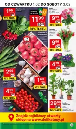 Gazetka promocyjna Delikatesy Centrum - Dyskontowe ceny w Delikatesach Centrum - Gazetka - ważna od 07.02 do 07.02.2024 - strona 15 - produkty: Sok, Tulipan, Czosnek, Bukiet, Pomidory, LG