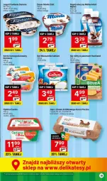 Gazetka promocyjna Delikatesy Centrum - Dyskontowe ceny w Delikatesach Centrum - Gazetka - ważna od 07.02 do 07.02.2024 - strona 19 - produkty: Mozzarella, Ser, JBL, Danone, Zott, Jaja, Jogurt, Optima Cardio, Serek homogenizowany, Serek, Optima, Hochland, Napój mleczny, Galbani, Fanta, Deser, Gouda, Napój, Miecz, Monte, Fa