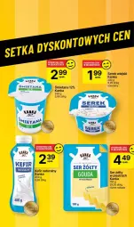 Gazetka promocyjna Delikatesy Centrum - Dyskontowe ceny w Delikatesach Centrum - Gazetka - ważna od 07.02 do 07.02.2024 - strona 34 - produkty: Ser, Kefir naturalny, Kefir