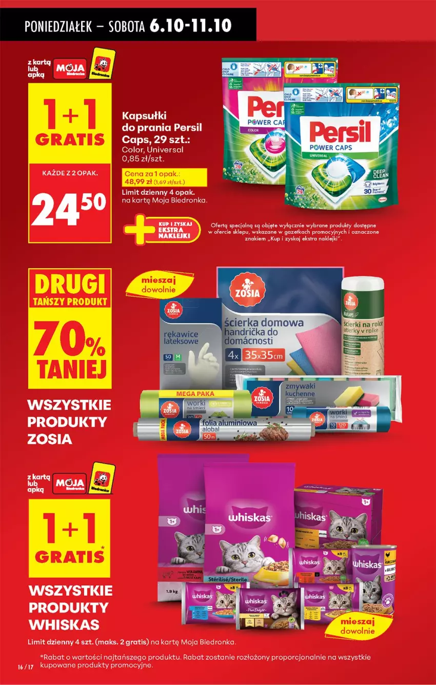Gazetka promocyjna Biedronka - Od Poniedziałku - ważna 06.10 do 11.10.2025 - strona 18 - produkty: Fa, LG, Persil