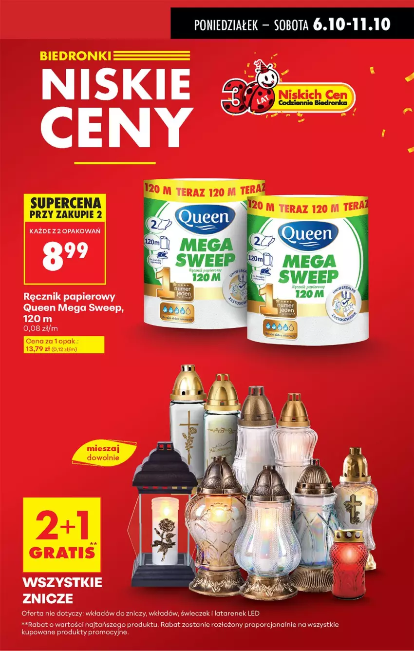 Gazetka promocyjna Biedronka - Od Poniedziałku - ważna 06.10 do 11.10.2025 - strona 19 - produkty: Papier, Ręcznik