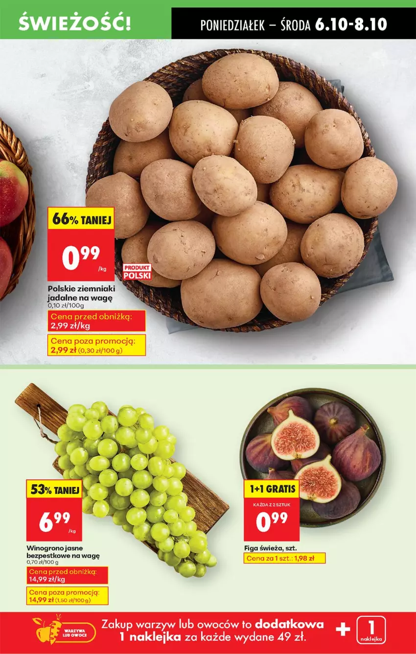 Gazetka promocyjna Biedronka - Od Poniedziałku - ważna 06.10 do 11.10.2025 - strona 21 - produkty: Fa, Wino, Ziemniaki