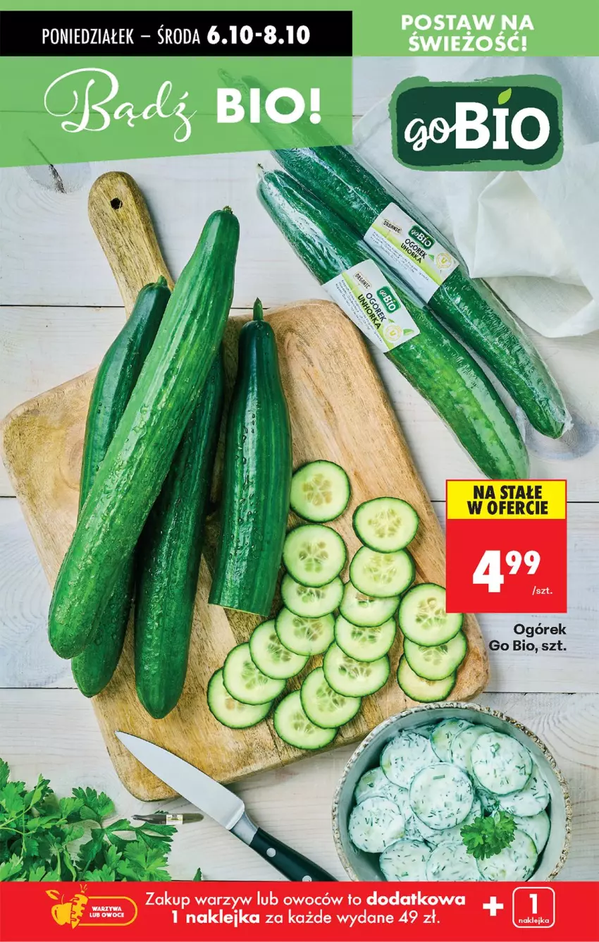 Gazetka promocyjna Biedronka - Od Poniedziałku - ważna 06.10 do 11.10.2025 - strona 25 - produkty: Klej, Ogórek