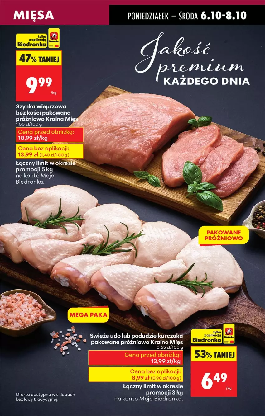 Gazetka promocyjna Biedronka - Od Poniedziałku - ważna 06.10 do 11.10.2025 - strona 31 - produkty: Kurczak, Szynka, Szynka wieprzowa