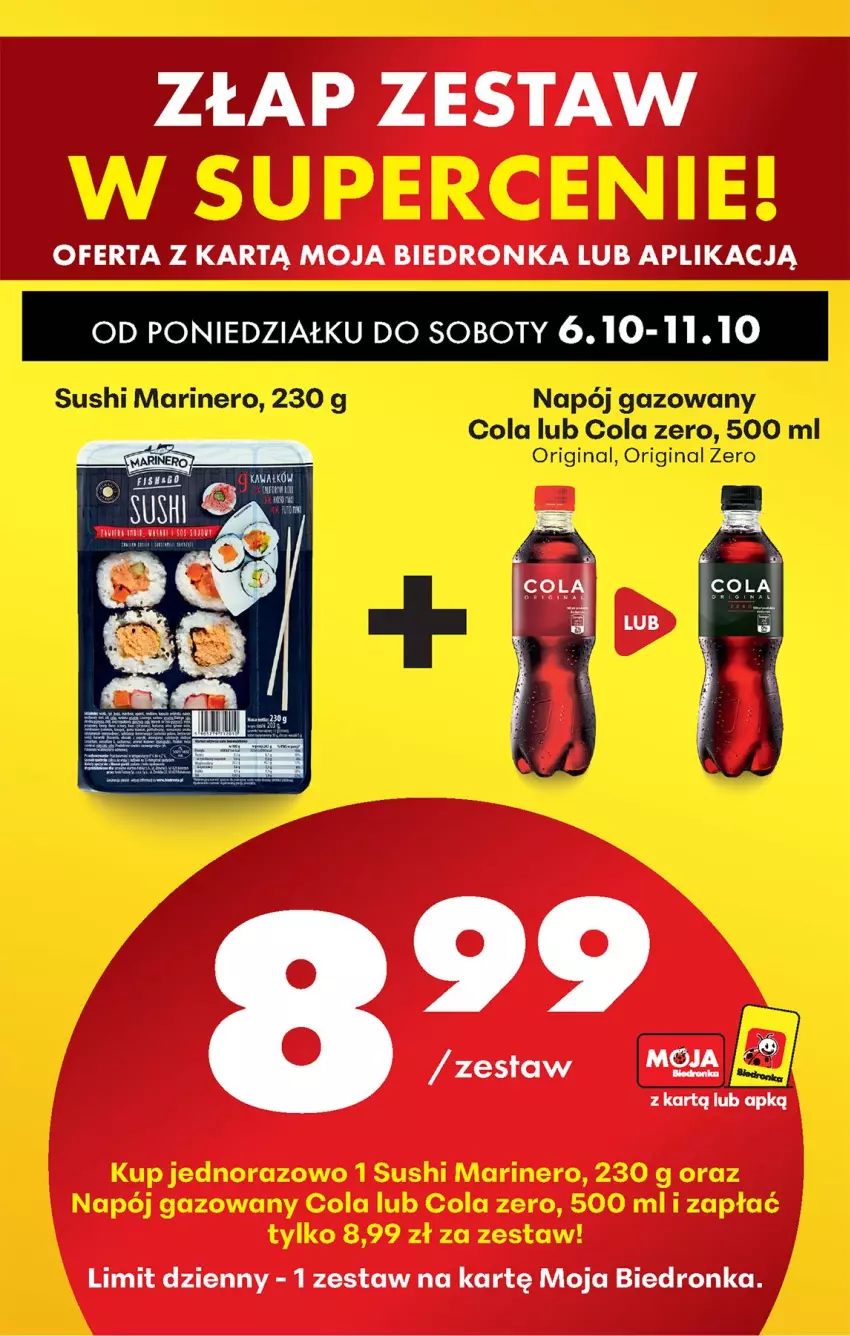 Gazetka promocyjna Biedronka - Od Poniedziałku - ważna 06.10 do 11.10.2025 - strona 86 - produkty: Gin, Napój, Napój gazowany