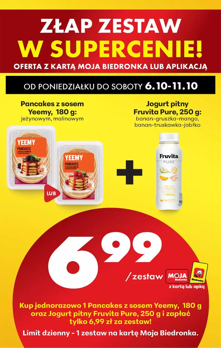 Gazetka promocyjna Biedronka - Od Poniedziałku - ważna 06.10 do 11.10.2025 - strona 87 - produkty: Jogurt, Jogurt pitny, Mango, Panga, Pur, Sos