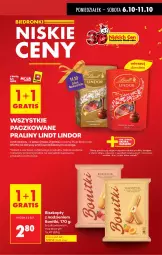 Gazetka promocyjna Biedronka - Od Poniedziałku - Gazetka - ważna od 11.10 do 11.10.2025 - strona 13 - produkty: Por, Gra, Praliny, Lindor, Klej, Bonitki, Biszkopty, Lindt