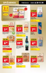 Gazetka promocyjna Biedronka - Od Poniedziałku - Gazetka - ważna od 11.10 do 11.10.2025 - strona 51 - produkty: Makaron, Ser, Ryż, Por, Gra, Cukier puder, Cukier, Bulgur, Diamant, Fasola, Spaghetti, Mąka, Puder, Oliwa z oliwek, Barilla, Obrus, Kasza, Jabłka, LG, Fa, Oliwa