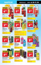Gazetka promocyjna Biedronka - Od Poniedziałku - Gazetka - ważna od 11.10 do 11.10.2025 - strona 61 - produkty: Sok, Mus, Napój energetyczny, Coca-Cola, Napoje, Lack, Oranżada, Hellena, Napój gazowany, Tymbark, Oshee, Fanta, Napój niegazowany, Sprite, Lampa, Mamba, Mango, Napój, Mięta, Full Throttle, Fa