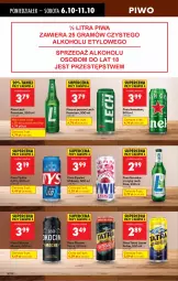 Gazetka promocyjna Biedronka - Od Poniedziałku - Gazetka - ważna od 11.10 do 11.10.2025 - strona 64 - produkty: Piwo, Heineken, Tatra, Limonka