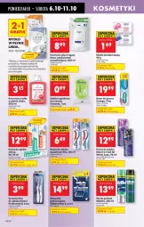 Gazetka promocyjna Biedronka - Od Poniedziałku - Gazetka - ważna od 11.10 do 11.10.2025 - strona 68 - produkty: Mydło w płynie, Por, Gra, Corega, Aquafresh, Pasta do zębów, Dove, Gillette, Mydło, Elmex, Luksja, Blend-a-Med, Szczoteczka