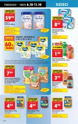 Gazetka promocyjna Biedronka - Od Poniedziałku - Gazetka - ważna od 11.10 do 11.10.2025 - strona 70 - produkty: Sok, Ser, Ryż, Por, Mus, Gerber, BoboVita, O nas, Serek, Owsianka, Bebiko, Dzieci, Deser, Karmi, Nektar, Mleko, BEBILON