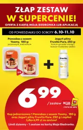 Gazetka promocyjna Biedronka - Od Poniedziałku - Gazetka - ważna od 11.10 do 11.10.2025 - strona 87 - produkty: Sos, Pur, Jogurt, Panga, Mango, Jogurt pitny