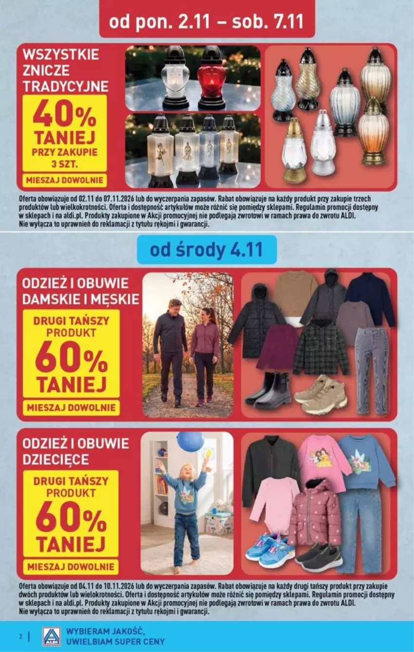 Gazetka promocyjna Aldi - Przygotuj się na kolejny tydzień - ważna 04.11 do 07.11.2026 - strona 2 - produkty: Rama