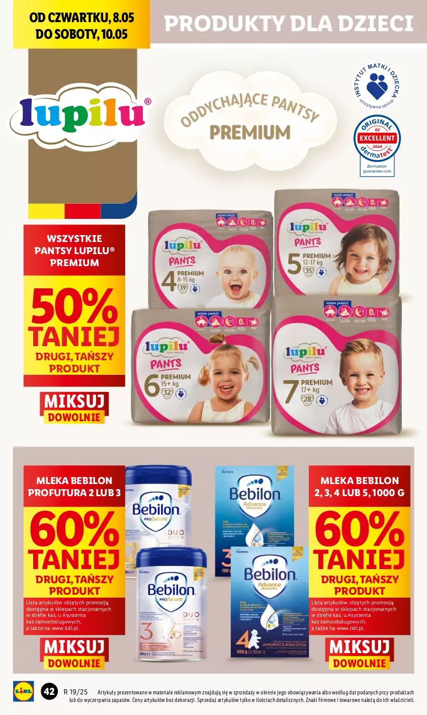 Gazetka promocyjna Lidl - GAZETKA - ważna 08.05 do 10.05.2025 - strona 50 - produkty: BEBILON, Dzieci