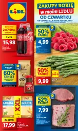 Gazetka promocyjna Lidl - GAZETKA - Gazetka - ważna od 10.05 do 10.05.2025 - strona 1 - produkty: Ser, Coca-Cola, Pilos, Maliny, Schab wieprzowy, Gouda