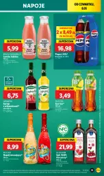 Gazetka promocyjna Lidl - GAZETKA - Gazetka - ważna od 10.05 do 10.05.2025 - strona 35 - produkty: Sok, Mus, Gra, Oleofarm, Hibiskus, Granat, Ice tea, Napoje, Pepsi, Syrop, Napój, Oleo, Herbapol, Napój musujący, Fa