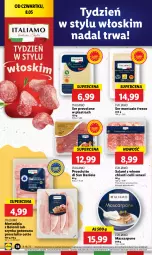 Gazetka promocyjna Lidl - GAZETKA - Gazetka - ważna od 10.05 do 10.05.2025 - strona 46 - produkty: Ser, Salami, Chianti, Fresco, Prosciutto, Chia, Mascarpone, Szynka