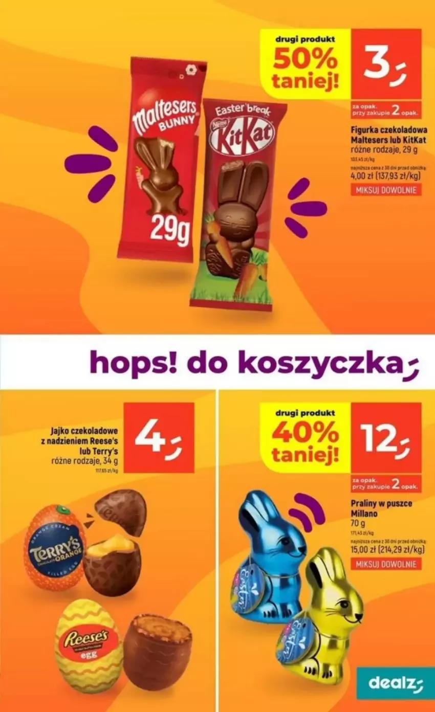 Gazetka promocyjna Dealz - ważna 17.04 do 19.04.2025 - strona 42 - produkty: Praliny, Ser