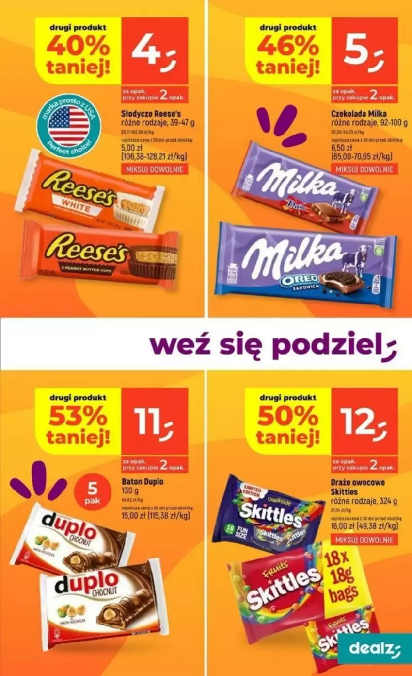 Gazetka promocyjna Dealz - ważna 17.04 do 19.04.2025 - strona 44 - produkty: Baton, Czekolada, Fa, Gra, Milka