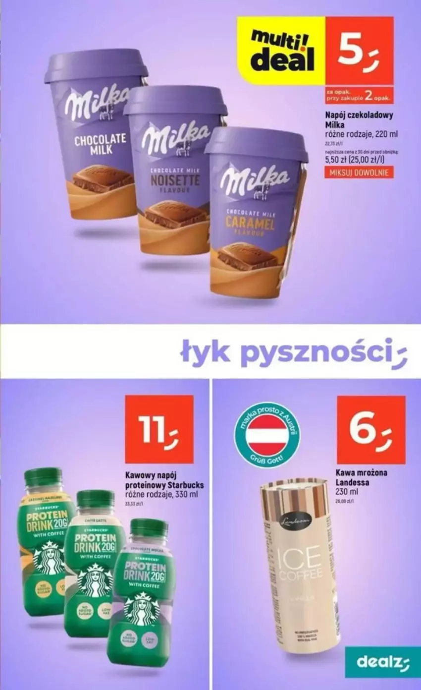 Gazetka promocyjna Dealz - ważna 17.04 do 19.04.2025 - strona 9 - produkty: Kawa, Milka, Napój