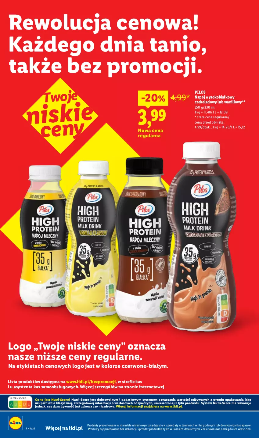 Gazetka promocyjna Lidl - Gazetka - ważna 26.10 do 28.10.2026 - strona 24 - produkty: Napój, Pilos, Sok