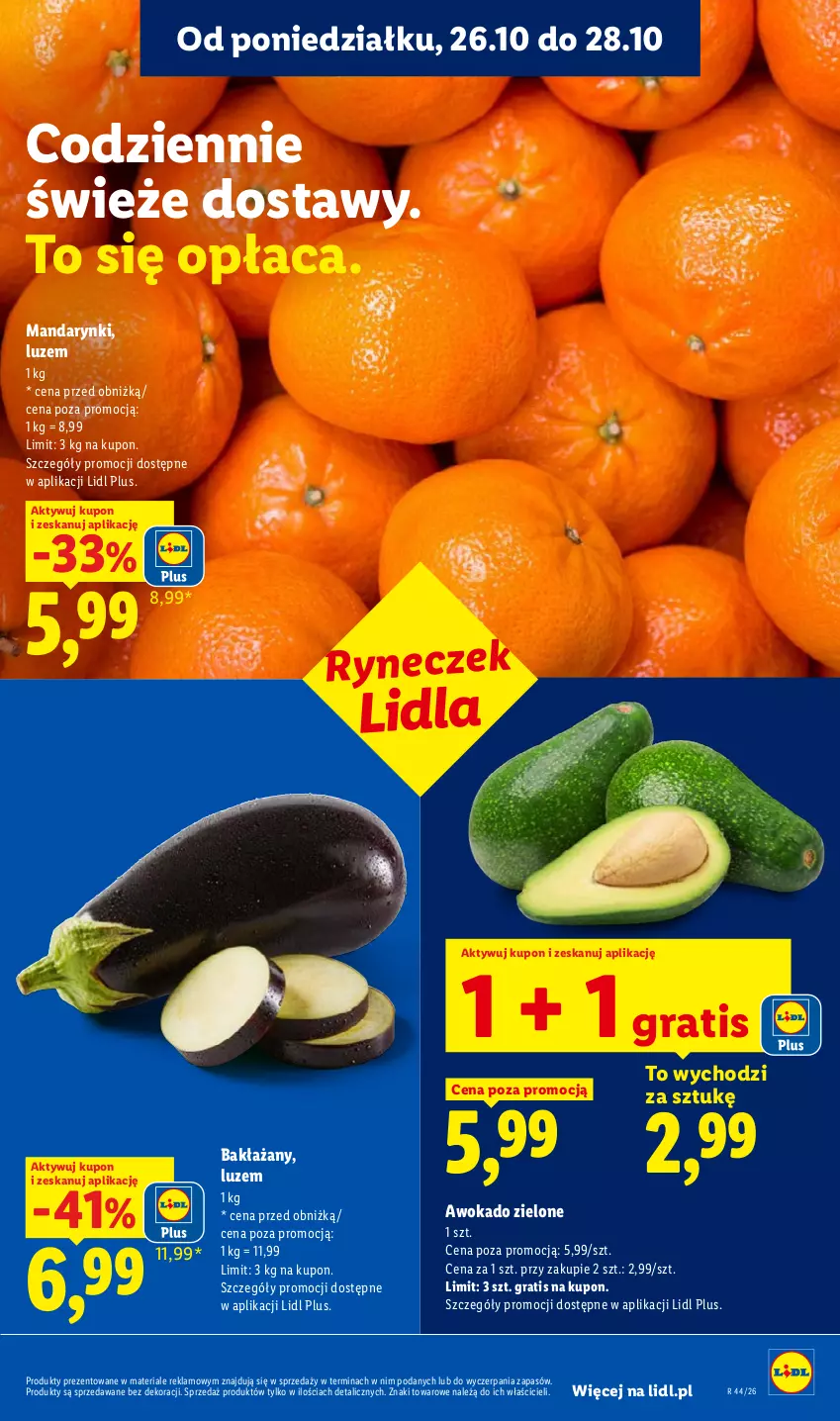 Gazetka promocyjna Lidl - Gazetka - ważna 26.10 do 28.10.2026 - strona 39 - produkty: Gra, Mandarynki