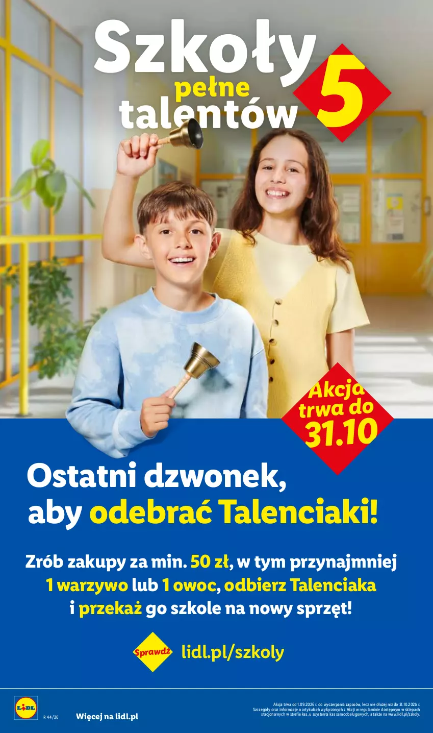 Gazetka promocyjna Lidl - Gazetka - ważna 26.10 do 28.10.2026 - strona 4 - produkty: Dzwonek